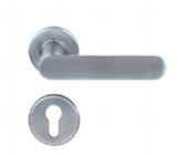 High Security Door Lock Lever Handle Stainless Steel Die Casting Solid