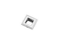 Furniture hardware decoration cabinet knob stainless steel handle cover 42mm.