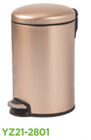 Sustainable Stainless Steel Trash Can Induction Type Recycling Pedal Bin