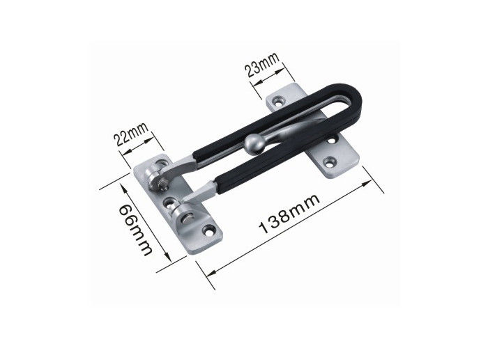 Floor Mounted Door Lock Latch Modern Simple Design Corrosion