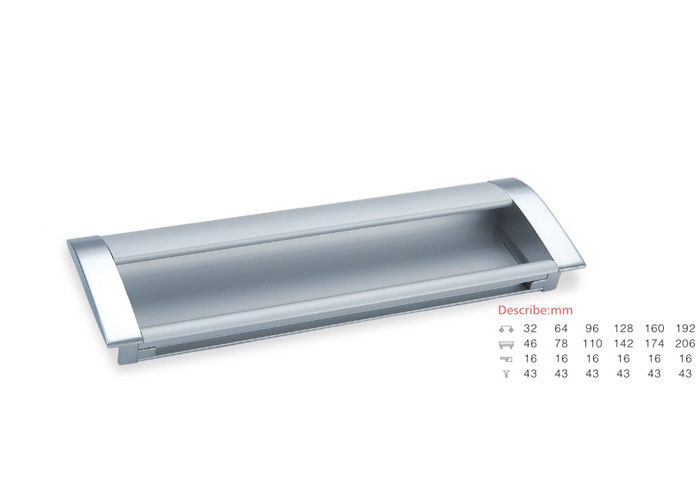 Easy Installation Aluminium Pull Handles Aluminium Door Pull