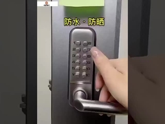 Digital Lock WIFI Tuya APP Control Card Fingerprint Intelligent Electric Aluminum sliding Smart Door