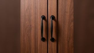 Light luxury modern gold black chrome plated cabinet door handle Nordic minimalist cabinet drawer ha