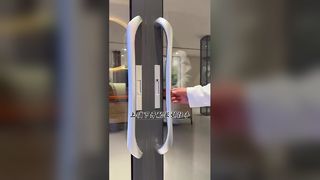 GRH Broken Bridge Aluminum Flat Door System Single Door Entrance Door Outer Door Rear Garden Door