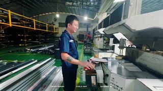 Foreign trade export cross-border broken bridge aluminum doors and windows, American standard swing