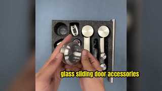 A complete list of shower room accessories, stainless steel sliding door set, glass sliding door acc