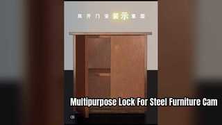 Multipurpose Lock For Steel Furniture Cam Lock Suitable For Cabinets Drawers And Lockable Panels Pro