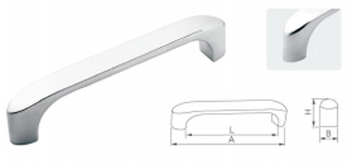 201 Stainless Steel Door Shake Handle Cabinet 160mm Polishing