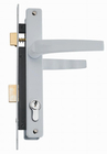 Pull Wooden Hardware Mortise Door Lock Zinc Brass Straight Lever Handles