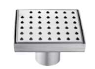 Square flap drain floor drain 304 stainless steel with removable foreign body catching parts Oour proof water back with