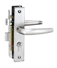 Casement Lever Aluminum Alloy Door Handles Lock Set Tilt Turn Wooden Mortise