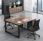 Office Furniture Table Two Person Melamine Office Workstation