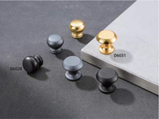 Hardware Textured Aluminum Alloy Handles Wardrobe Cabinet Drawer Door Pulls Knobs Furniture