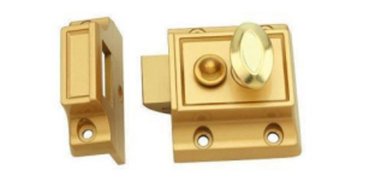 Brass Cylinder Rim Door Lock Anti Theft South America 540 Night Latch