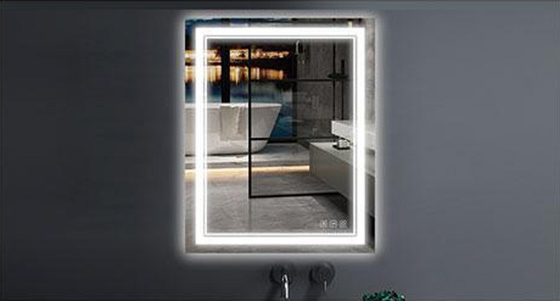 LED Bathroom Smart Mirror Illuminated Square Inteligente Fogless Shower Mirror