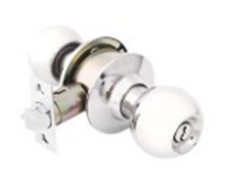 Stainless Steel Cylindrical Knob Door Lock For Hotel Bedroom Bathroom Wooden Door