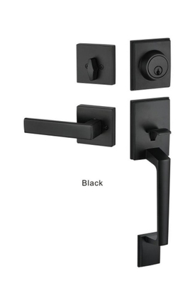 Modern Mechanical Deadbolt Combo Door Handle Key Lock
