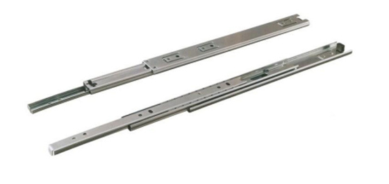 Kitchen Undermount Drawer Slide Telescopic Channel Drawer Table Slider Rail Ball Bearing