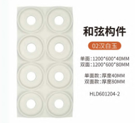 PU 3D Artificial Stone Lightweight Waterproof Fireproof Hotel Decoration Polyurethane Material