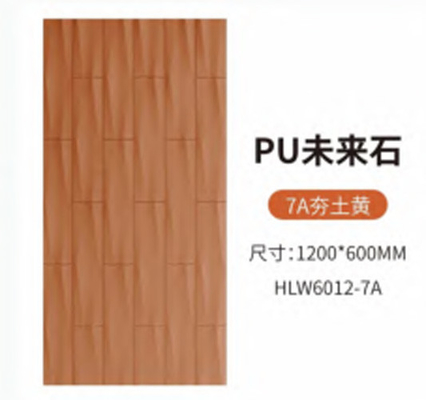 Facade Brick Look Waterproof Wall Panel Movable PU Sandwich Wall Outside Board