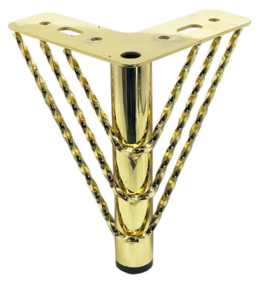 Metal Furniture Legs Modern Replacements Feet Heavy Duty Tapered Table Sofa Legs Couch Feet With Screws