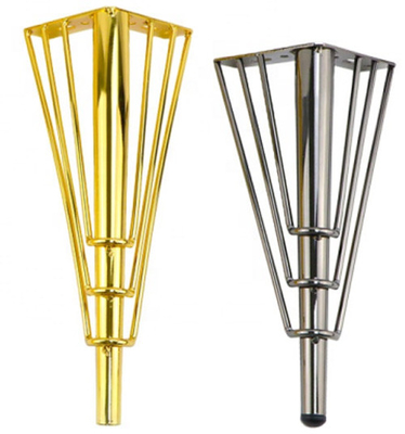Metal Furniture Legs Modern Replacements Feet Heavy Duty Tapered Table Sofa Legs Couch Feet With Screws