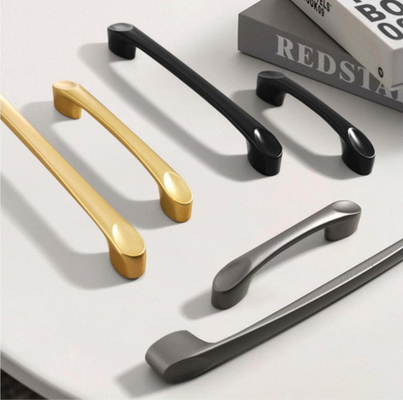 Gold Nordic Kitchen Drawer Wardrobe Pull Handles Embossing Knobs Furniture Cabinets Door Knurling Knurled Handle