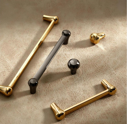 Newly Design Gold Zinc Alloy Kitchen Cabinets Door Pull Cabinet Pulls And Knobs Handle Cabinet Handles