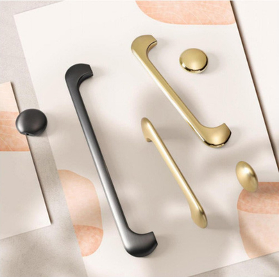 Various Thicknesses Stainless Steel Handle Set Processed with Zinc Alloy
