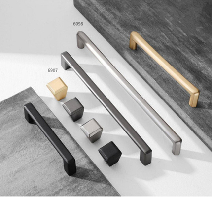 Luxury Brass Gold Knurled Kitchen Cupboard And Wardrobe Door Furniture Cabinet And Bathroom Drawer Pull Handle