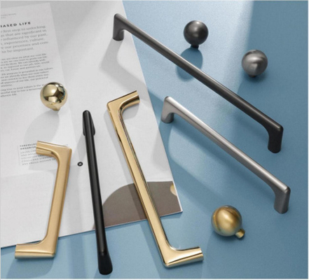 Luxury Brass Gold Knurled Kitchen Cupboard And Wardrobe Door Furniture Cabinet And Bathroom Drawer Pull Handle
