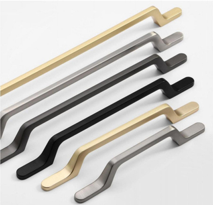 Luxury Brass Gold Knurled Kitchen Cupboard And Wardrobe Door Furniture Cabinet And Bathroom Drawer Pull Handle