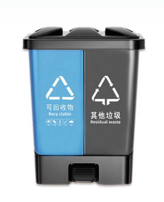 Manufacturer 120l 240 liters 360l 660l 1100l outdoor large plastic wheeled dustbin/trash can/waste garbage bins for sale