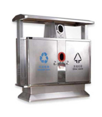 20-200L Recycling rubbish  sanitation dustbin stainless steel outdoor garbage trash can indoor trash waste bin
