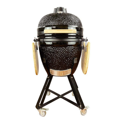 Outdoor Heavy Duty Grill Charcoal Square BBQ Grill Charcoal Barbecue Grill Functional Big Square Smoker