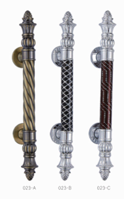 Aluminum Hidden Drawer Hardware Kitchen cabinet door Pull Handles
