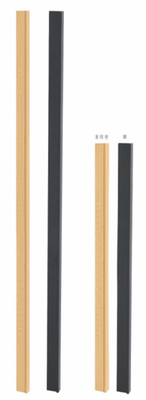 Modern Black Aluminium Furniture Handle Kitchen Cabinets Door Drawer Pull Handle Wardrobe Long Handle