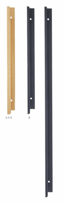 Modern Black Aluminium Furniture Handle Kitchen Cabinets Door Drawer Pull Handle Wardrobe Long Handle