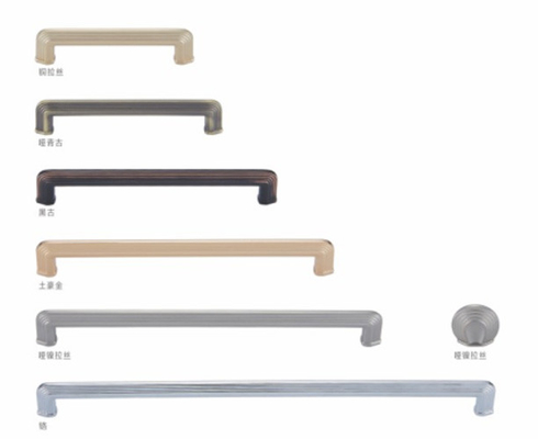 Zinc Alloy Kitchen Cabinet Hardware Dresser Drawer Handles Cabinet Handle Pulls
