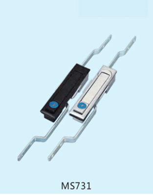 Zinc Alloy Electronic Cabinet Multi-point Door Locks Swing Handle Rod Lock With Key Container Door Lock