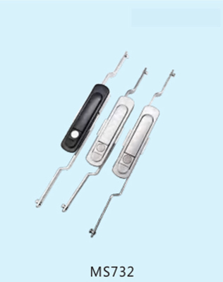 Zinc Alloy Electronic Cabinet Multi-point Door Locks Swing Handle Rod Lock With Key Container Door Lock