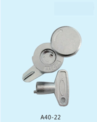 Zinc Alloy Small Internal Positioning Cylindrical Tongue Lock Electrical Cabinet Large Bending Tongue Right Angle Lock