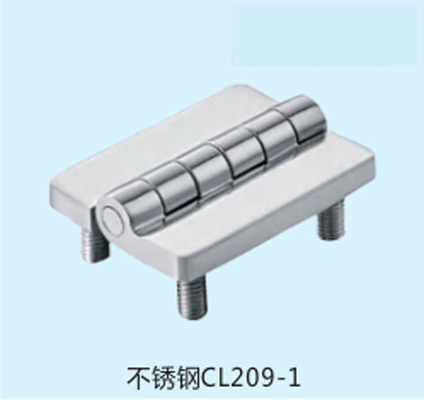 Heavy Load Stainless Steel 304 / Zinc Alloy Oven Door Hinge Polished Chrome Galvanized Finish For Cabinet