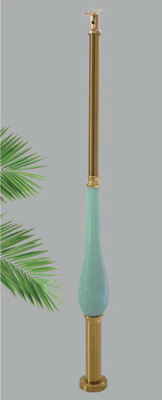 Indoor Stairs Acrylic Crystal Baluster Handrail Acrylic Pillars Posts Staircase And Balcony Railing