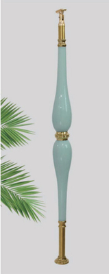 Modern Acrylic Stair Railing Pillars Crystal Baluster From Manufacturer For Indoor House Use