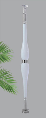 Modern Acrylic Stair Railing Pillars Crystal Baluster From Manufacturer For Indoor House Use