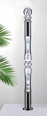 Acrylic Stair Railing Beautiful Crystal Hand Railing For Stairs