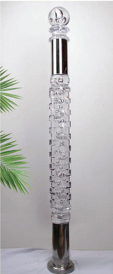 Acrylic Stair Railing Beautiful Crystal Hand Railing For Stairs