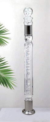 Crystal Hand Railing Acrylic Stair Balustrade Crystal Newel Post Rail Post Acrylic Baluster For Stair Railings