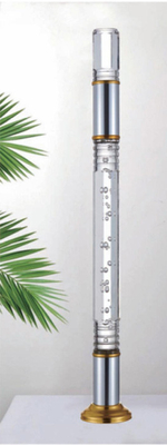 High Grade Indoor Acrylic Stair Railing Plastic Stair Handrail Crystal Glass Stair Pillar Clear Acrylic Baluster